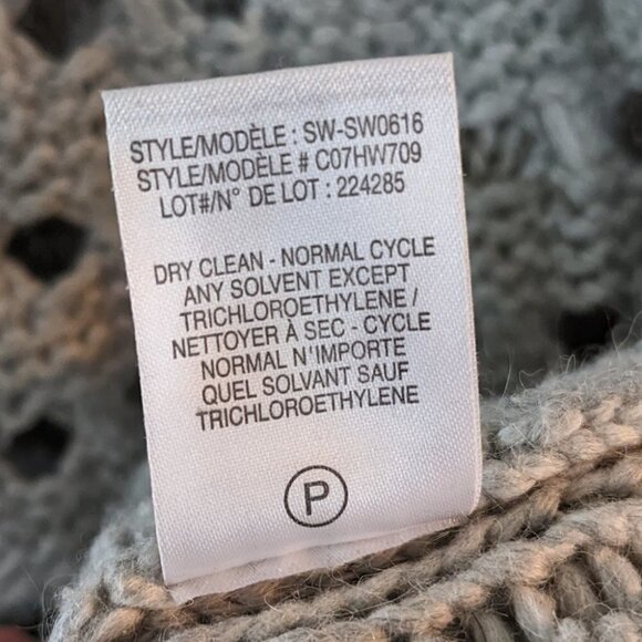 Helmut Lang | Inherent Texture Sweater In Light Grey - Picture 8 of 9